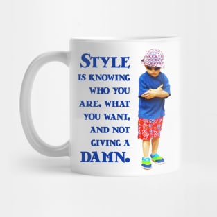 Style: know what you want Mug